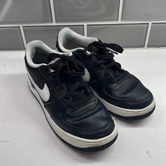 Nike Air Force 1 HO20 'Dual Swoosh‎ - Black' DH2947-001 Size: 7Y - Picture 1 of 8